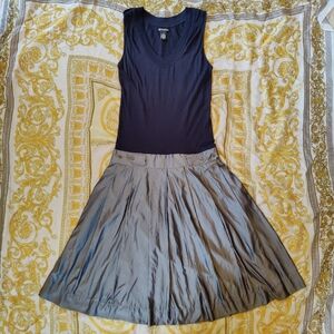 Victorinox Two-Tone Drop Waist dress, Size M